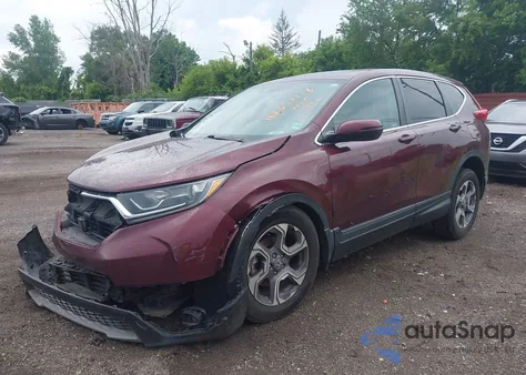 2018 Honda Cr-V Ex из США, поврежденный, VIN 7FARW1H59JE019956